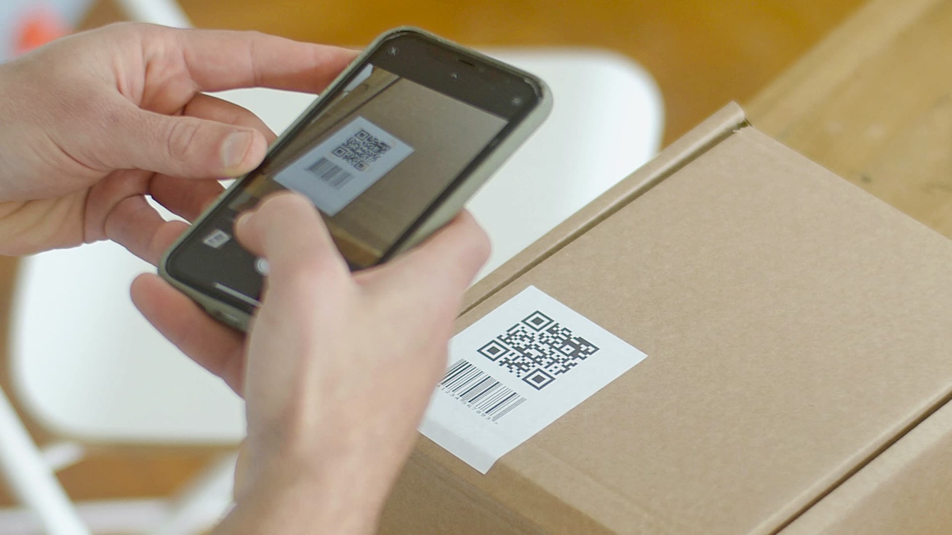 Utilisation de codes qr pour suivre les produits authentiques